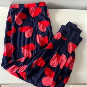 Men’s valentines matching pajama set